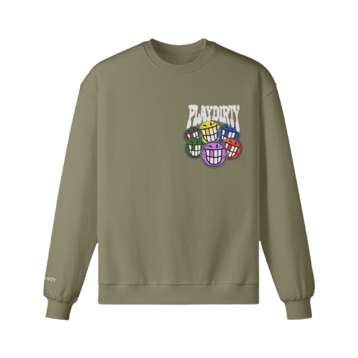 "ALL SMILES" CREWNECK