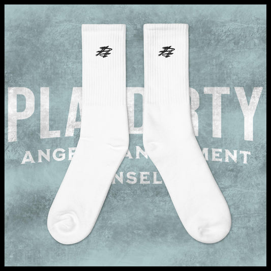 'PD' LOGO Embroidered socks